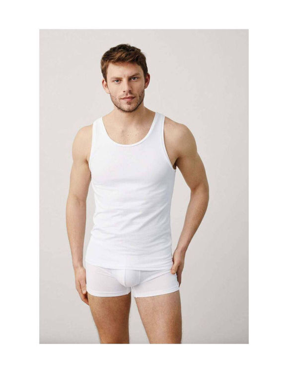 Picture of 20104 - MENS SLEVEVELESS COTTON TANK TOP/ VEST-NON THERMAL